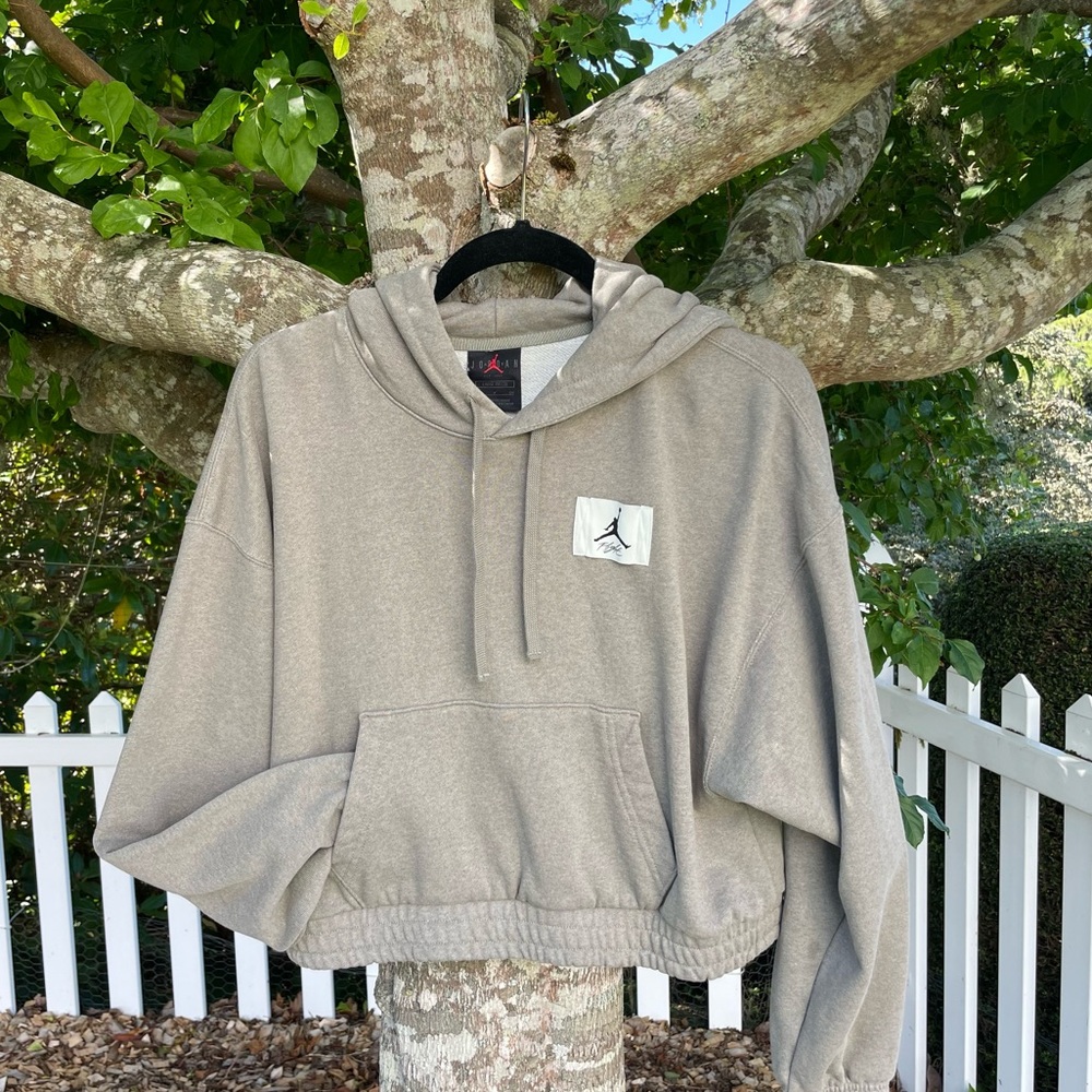 Air Jordan flight womens cropped sweatshirt